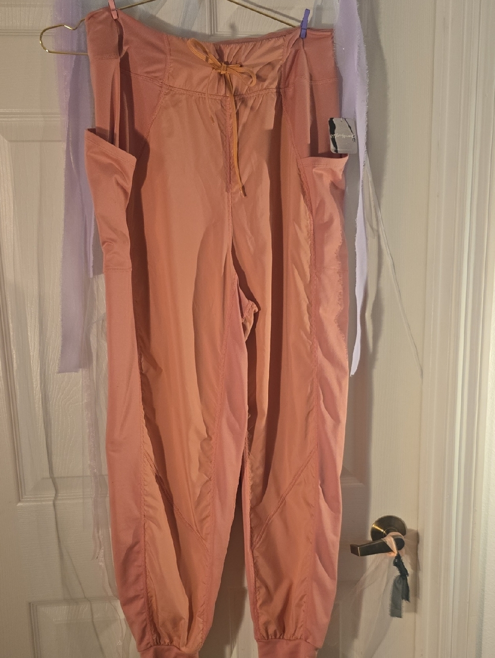 FP Movement by Free People Dusty Rose Track Joggers